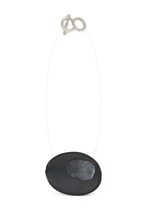 Maria Calderara Thumbprint necklace - Neutrals