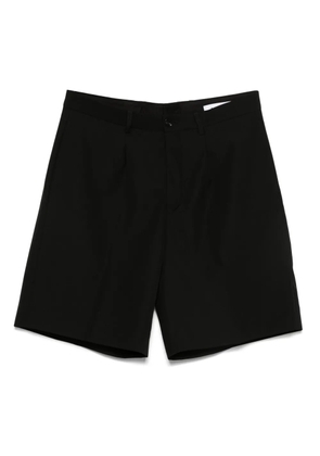 BE ABLE pleated cotton shorts - Black