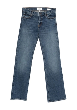 FRAME button-fly stretch-cotton jeans - Blue