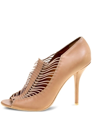 Givenchy Pre-Owned 2023 115mm leather pumps - Neutrals