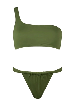 MC2 Saint Barth Celestine Noelle one-shoulder bikini top - Green