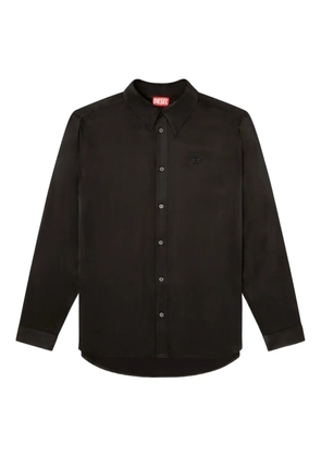 Diesel logo-detail shirt - Black