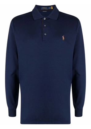 Polo Ralph Lauren embroidered logo polo shirt - Blue
