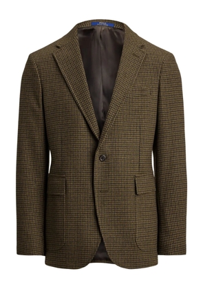 Polo Ralph Lauren houndstooth single-breasted blazer - Green