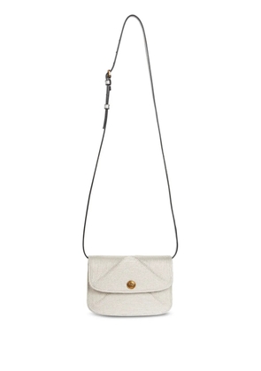 ETRO metallic-effect cross body bag - Silver