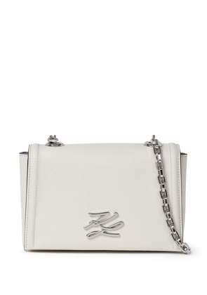 Karl Lagerfeld small K/Autograph crossbody bag - Neutrals