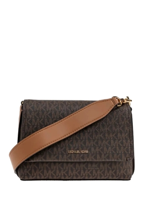 Michael Kors monogram-pattern bag - Brown
