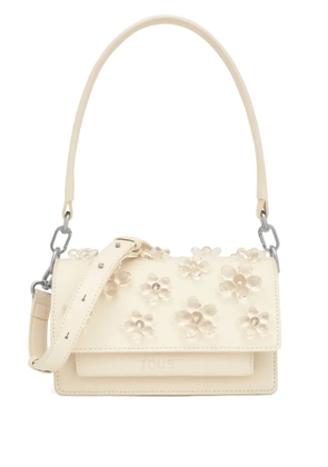 TOUS medium Audrey daisy-embellished shoulder bag - White
