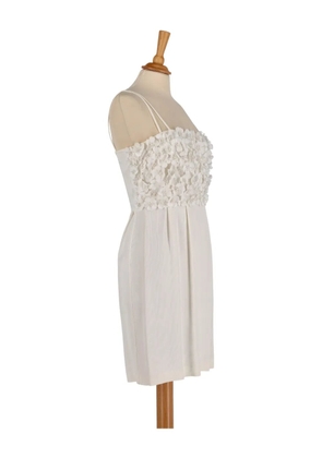 La Perla floral-embellished dress - White