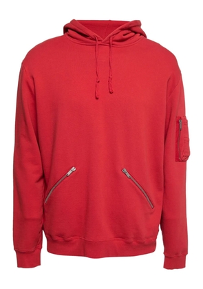Saint Laurent Pre-Owned cotton hoodie - Red