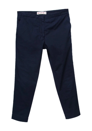 Marni Pre-Owned cotton trousers - Blue