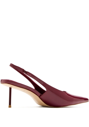 Femme La 55mm G55 slingback pointed-toe pumps - Red