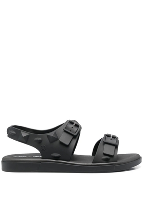 Melissa x Undercover spike-stud flat sandals - Black
