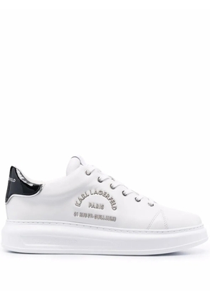 Karl Lagerfeld Rue St Guillaume low-top lace-up sneakers - White