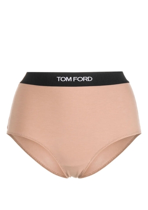 TOM FORD logo-band briefs - Neutrals