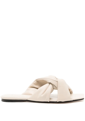 Studio Amelia Pillow Loop flat sandals - Neutrals