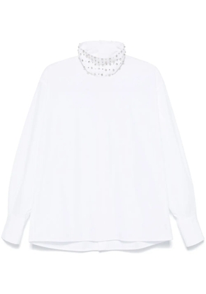 Fabiana Filippi poplin shirt - White