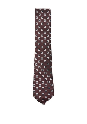 Zegna silk tie - Red