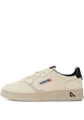 Autry Medalist perforated leather sneakers - White