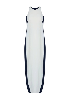 Osklen two-tone midi dress - White