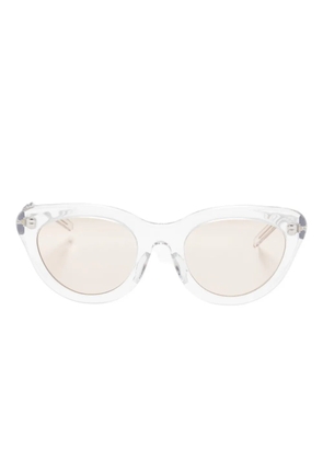 Megane and Me cat-eye sunglasses - White