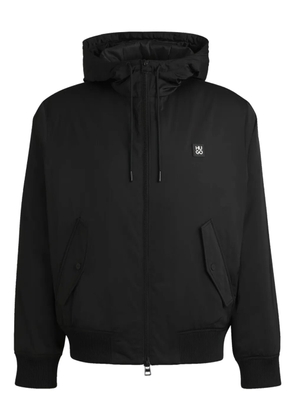 HUGO rubberised-logo jacket - Black