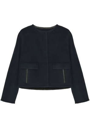 Yves Salomon cashmere jacket - Blue