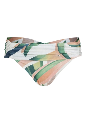 Lygia & Nanny floral-print bikini briefs - White