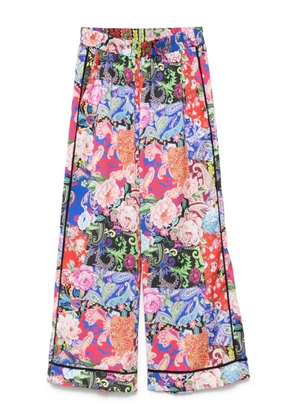 NISSA cropped trousers - Red