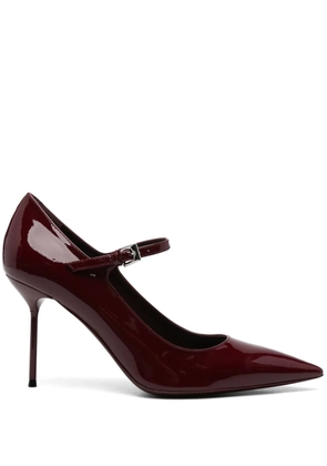 Paris Texas 90mm leather pumps - Red