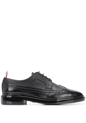 Thom Browne Longwing leather brogues - Black