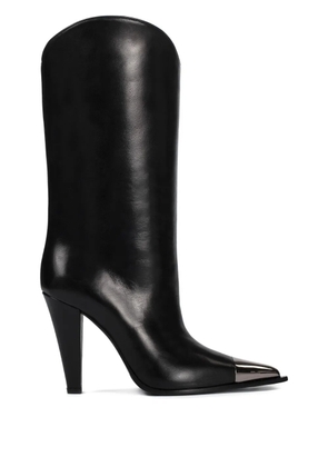 Le Silla 110mmTess metallic-toe boots - Black