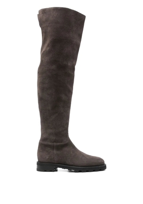 Roberto Festa Luz suede over-the-knee boots - Brown