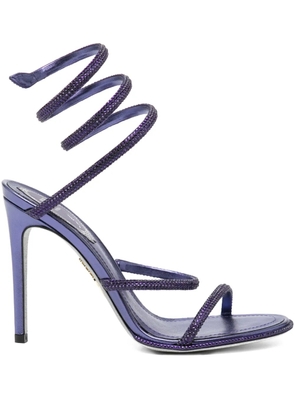 René Caovilla 80mm Cleo sandals - Purple