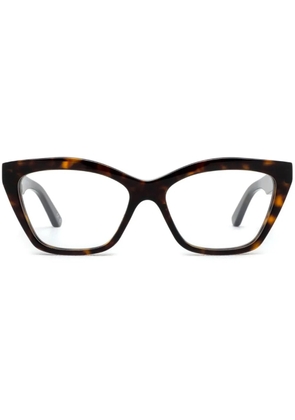 Balenciaga Eyewear cat-eye glasses - Brown