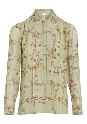 Giambattista Valli floral-print blouse - Green