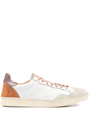 ELIA MAURIZI Felicia leather panelled sneakers - White