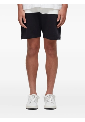 Osklen bicolor drawstring-fastening shorts - Black