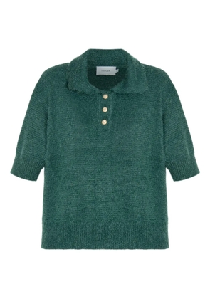 Isolda short-sleeve polo shirt - Green