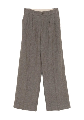 Hope pleat-detailing trousers - Neutrals