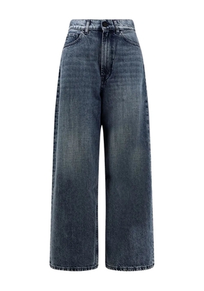 3x1 logo-patch denim jeans - Blue