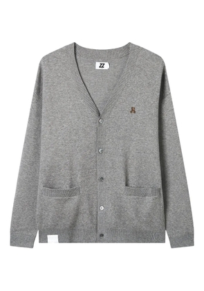 izzue buttoned cardigan - Grey