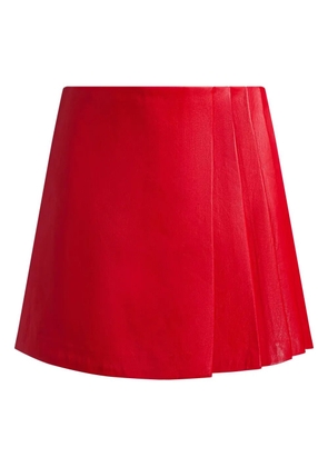 alice + olivia Toni A-line mini skirt - Red
