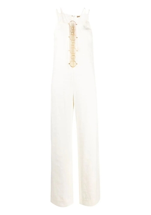 Cult Gaia Raye linen-blend jumpsuit - White