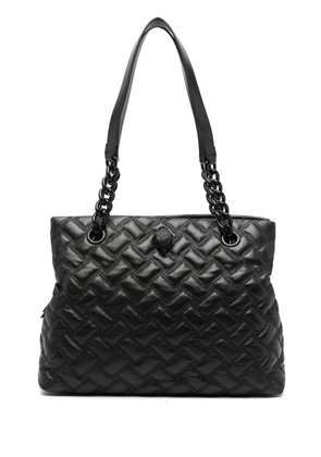 Kurt Geiger London Kensington Drench leather tote bag - Black