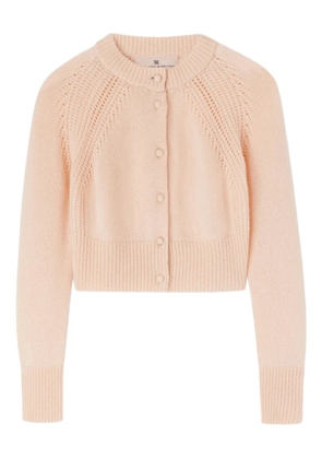 Ermanno Scervino button-detailed cashmere cardigan - Pink