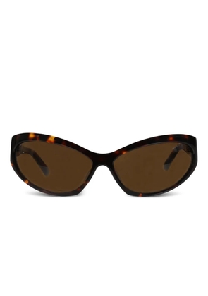 Vaquera tortoiseshell geometric sunglasses - Brown