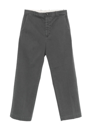 Nine In The Morning button-fly cotton trousers - Grey
