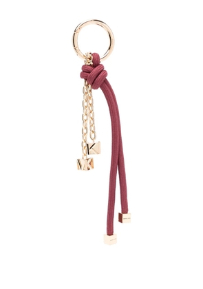 Michael Kors cord bag charm - Red