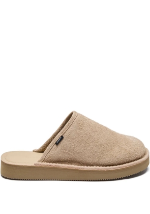 Suicoke suede mule boots - Neutrals